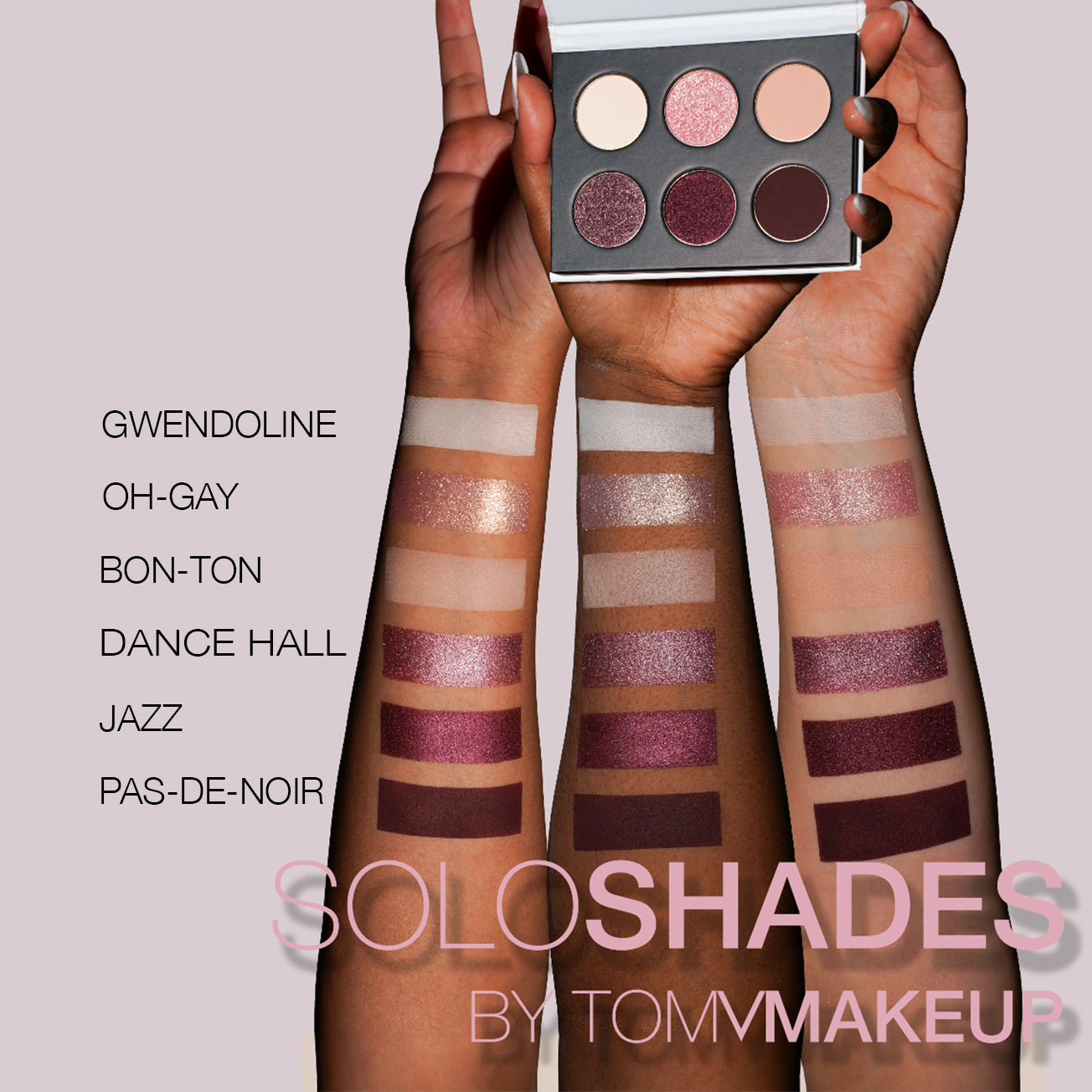 PLUM, PEACH & BERRIES PALETTE - SOLO SHADES BUNDLE