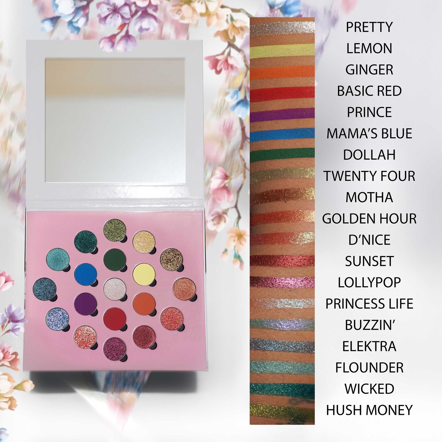 ULTIMATE PRO ARTIST PALETTE (BRIGHT COLORWHEEL 19 SOLOSHADES)