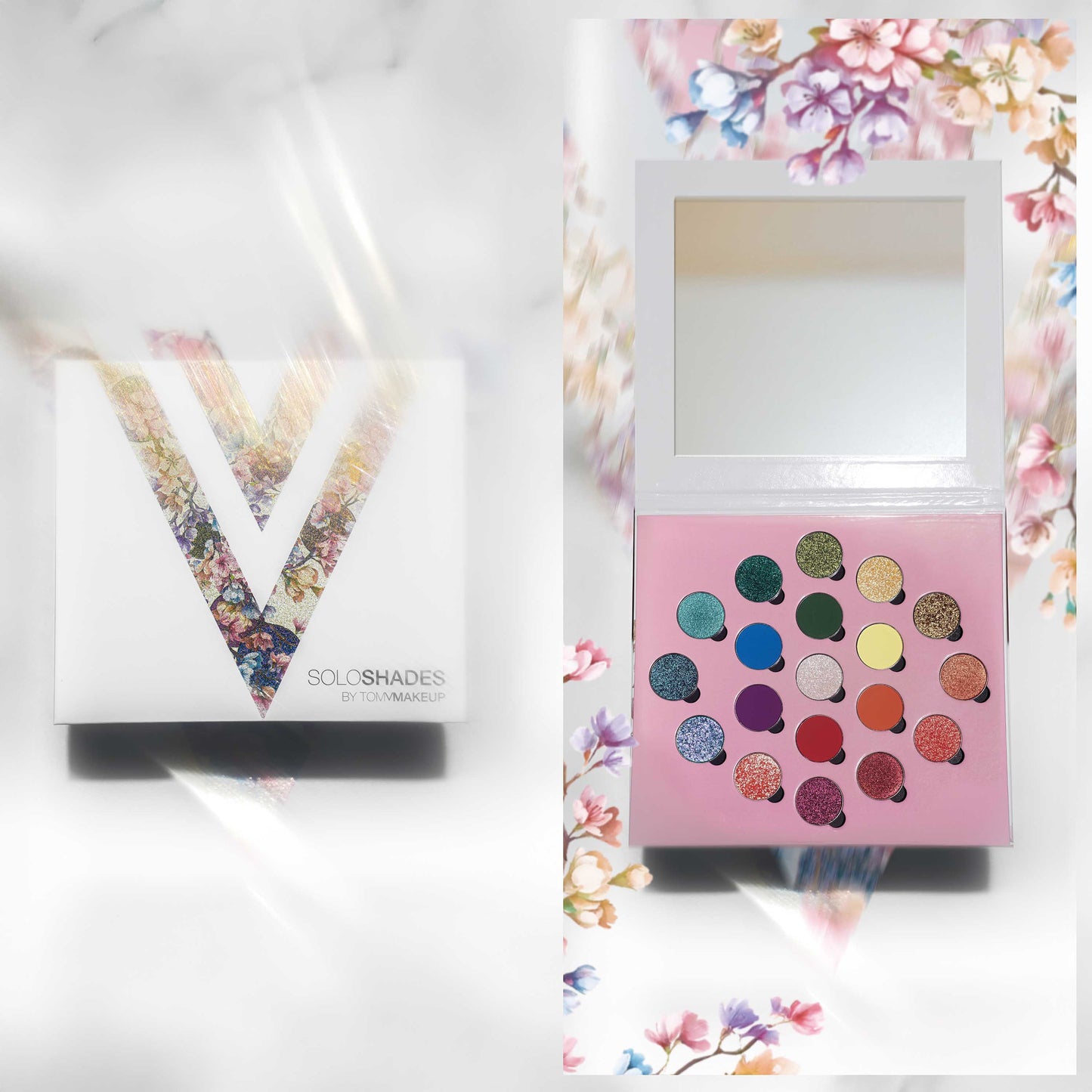 ULTIMATE PRO ARTIST PALETTE (BRIGHT COLORWHEEL 19 SOLOSHADES)