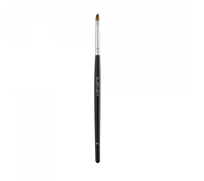 SLANTED NAIL ART BRUSH #4 - ONE STROKE - SLANTED TIP BRUSH