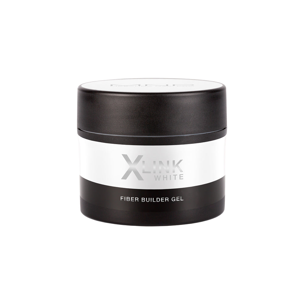 MNP XLINK FIBER BUILDER GEL WHITE - 10g/25g/50g